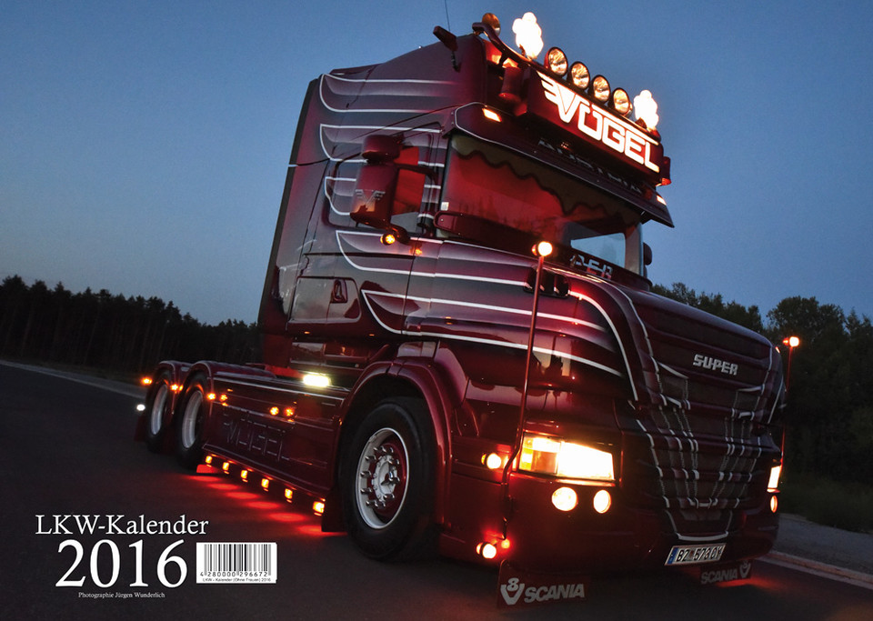 Scania Lkw Kalender 2025 