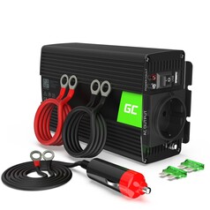 Green Cell Inverter 300W 24Volt mit USB - Ausverkauf