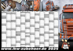 Kalenderblatt Bergauer 2025