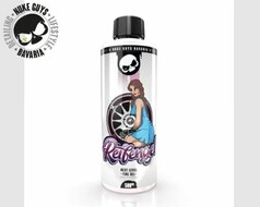 Nuke Guys Reifengel 500ml Flasche mit Aufdruck und Comic-Figur.