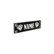 Namensschild 6-8 Buchstaben (70x13,5cm)