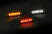 LED Markierungsleuchte flach DARK 12-36V