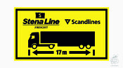 Aufkleber Stena Line klein