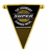 DTS PIN Wimpel SUPER Diesel