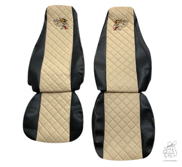 Plüsch Fußmatten passend für SCANIA R New Generation Beifahrersitz  Luftgefedert unter die Leisten