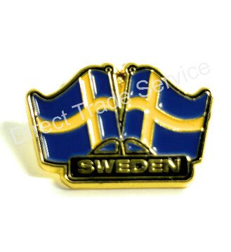 DTS PIN Flaggen Sweden