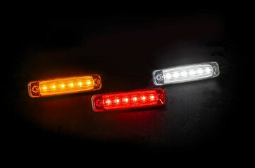 LED Markierungsleuchte flach 12-36V