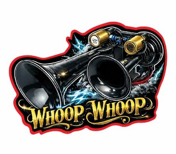 DTS Aufkleber Bad Boy - Whoop Whoop