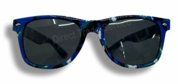 Sonnenbrille Pl�sch Style blau
