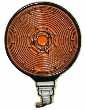 DTS PIN Spiegelleuchte orange