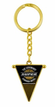 DTS Schl�sselanh�nger Wimpel SUPER Diesel