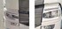 Frontansicht eines wei�en Scania NG LKWs mit installierten Felips Angel Eyes / B�ser Blick Scheinwerferblenden aus Kunststoff.