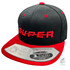 CAP Snapback "Red/Black" mit Stick