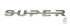 Schild "Super" Chrom