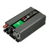 Dunkelgrauer Power Inverter 300 aus Aluminiumlegierung mit Rippenstruktur, L�fter und Anschl�ssen. Beschriftung "POWER INVERTER 300".
