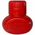 Roter Poppy Grace Mate Lufterfrischer aus Kunststoff mit "LIQUID AIR FRESHENER" Aufschrift.