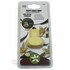 Gelber Poppy Grace Mate Lufterfrischer f�r L�ftungsgitter in Verpackung mit Vanille-Design.