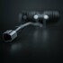 Grauer DT-2-Anschluss und Kabel, im Hintergrund das Strands LED-R�ckfahrlicht.