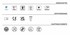 Grafik mit Icons zu den Eigenschaften (Tastgef�hl), CE- und EN-Zertifizierungen sowie verschiedenen Einsatzbereichen der Arbeitshandschuhe.