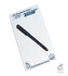 Fahrermappe mit Stift, Block und Logo.