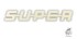 Schild "SUPER" in wei�