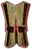 DTS PIN Rundumgardine Pl�sch rot